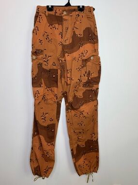 Military X-Long Orange Autumn Desert Storm Camouflage Combat Trousers utility